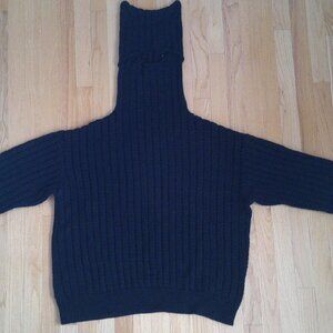 Men's Balenciaga Unbranded Black Hooded Masked Cat Ears Sweater Large